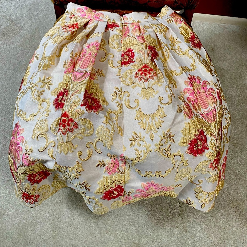 Vintage pattern skirt